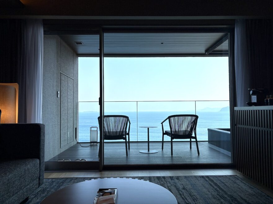 部屋からの景色