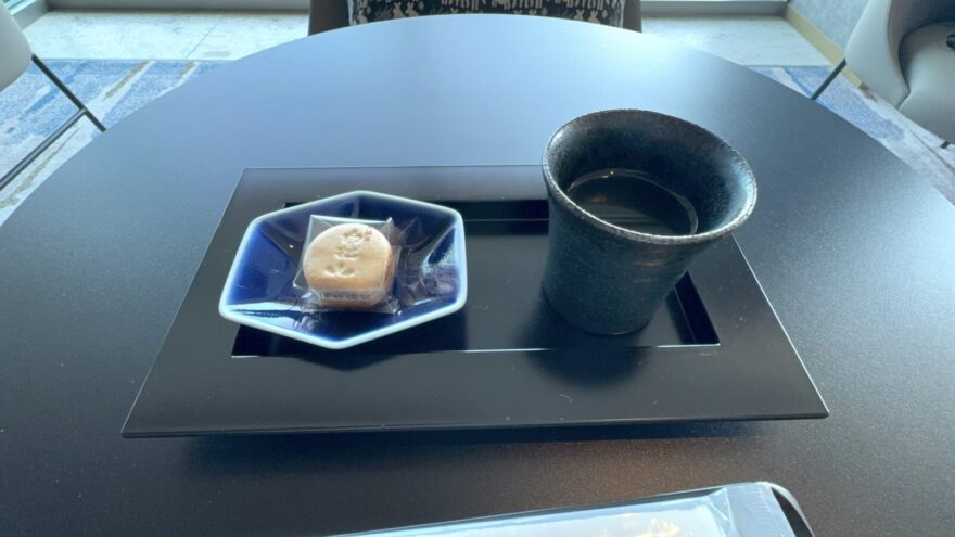 ウェルカムスイーツ&お茶