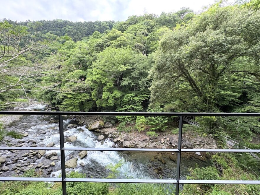 ベランダからの景色